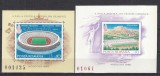 ROMANIA 1979 LP 992 LP 993 PREOLIMPIADA DE VARA MOSCOVA COLITA NEDANTELATA MNH