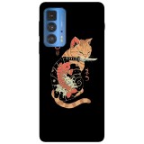 Husa compatibila cu Motorola G20 model Yakuza cat, Silicon, TPU, Viceversa