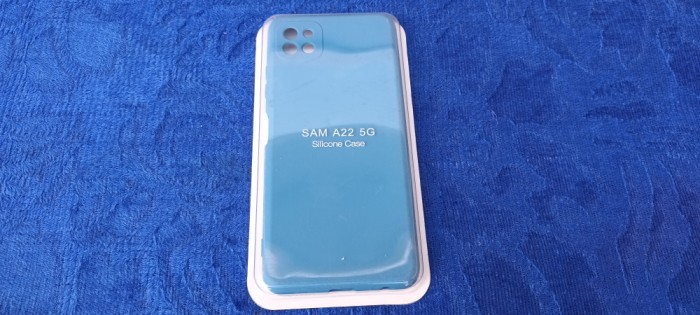 Husa compatibila cu | Samsung Galaxy A22 5G | Tpu Blue