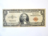 Rară! Republica Dominicană 1 Peso Oro 1947 seria:037313,bancnota din imagini la cel mai mic pret