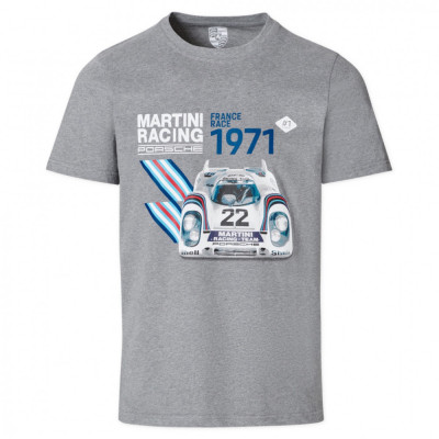 Tricou Unisex Oe Porsche 917 Martini Racing&amp;reg; Gri Marimea M WAP55800M0M0MR foto