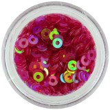 Paiete &icirc;n formă de disc - roz &icirc;nchis, LION COSMETICS