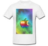 Cumpara ieftin Tricou &quot; Colorful Apple logo &quot;