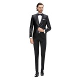 Sacou barbati ceremonie jacquard S003