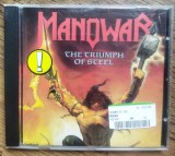 CD Manowar - The Triumph Of Steel (1992, Atlantic) Metal, Heavy Metal, Editie Europeana