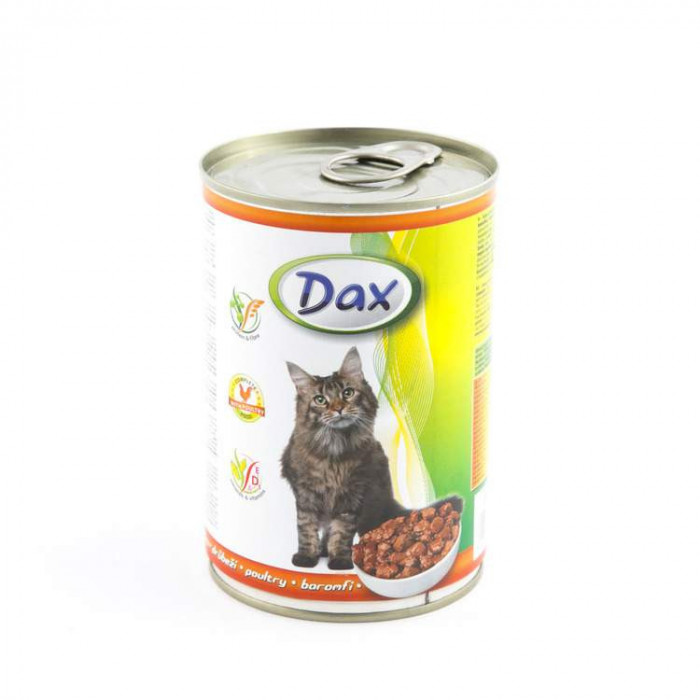 Conserva Dax pentru pisici 415 g cu Pasare