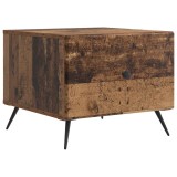 vidaXL Masă de cafea Lemn vechi 49 x 50 x 40 cm Lemn prelucrat 895663