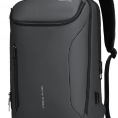 Rucsac barbati Mark Ryden Smart , Laptop de 17.3, rezist la apa, port USB, 32L, 50 x 30 x 20 cm, gri