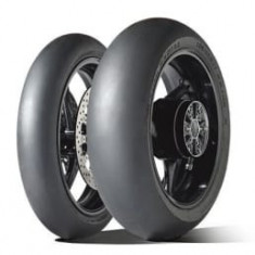 DOT21 [633805] Anvelopă Moto tip Slick DUNLOP 120/70R17 TL KR106 MS4 302\Medium strong Față