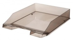 Tăviță documente HAN Standard plastic transparent cristal suprapozabil