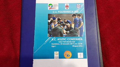 program CS Poli Iasi - BC Atletic Constanta foto