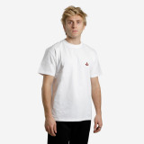 Tricou Skateboard TS500 TRAFIC Alb Adulți, Oxelo