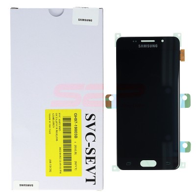 LCD+Touchscreen Samsung Galaxy A3 2016 / A310 BLACK Original Service Pack foto