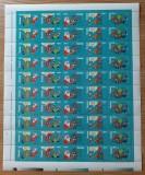 Cumpara ieftin ✅RO 2001 ,LP 1572 ,&quot;Benzi desenate&quot; - coala de 10 serii in straif de 5 , MNH