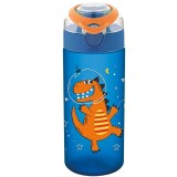 STICLA APA PT COPII TRITAN SOFT TOUCH 500ML CU DESCHIDERE AUTOMATA SI MANER