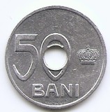 Romania 50 bani 1921 - Ferdinand I, Aluminiu , 21 mm, KM-45 (2)