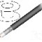 Cablu coaxial, RG11, 1m, dublu ecranat, 75&Omega;, TELESTE, S1177BVCU