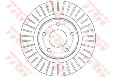 Disc frana MITSUBISHI OUTLANDER III (GF, GG, ZJ) (2012 - 2016) TRW DF6174