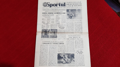 Ziar Sportul 27 09 1976 foto