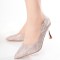 Pantofi dama Bronz din Textil sclipicios Lujten, 38