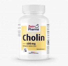 Colina Capsule 600 mg, 60 capsule, Zein Pharma foto