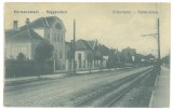 67 - SIBIU, street, tramway, Romania - old postcard - used, Circulata, Printata