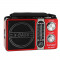 Radio portabil 3 benzi, USB, lanterna, MP3, SD/microSD, curea transport, Waxiba