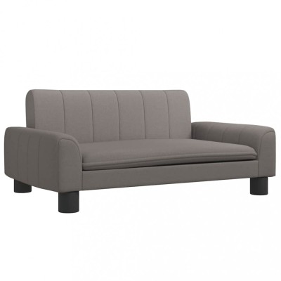 Pat de caini, gri taupe, 70x45x30 cm, textil foto