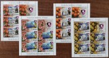 ROMANIA 2017 - Simfonia lalelelor Pitesti - Minicoli de 5 timbre MNH - LP 2141 b, Flora, Nestampilat