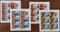 ROMANIA 2017 - Simfonia lalelelor Pitesti - Minicoli de 5 timbre MNH - LP 2141 b