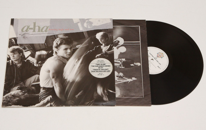 A-Ha - Hunting high and low - disc vinil ( vinyl , LP )