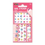 Stickere pentru unghii cu sclipici - Unicorni