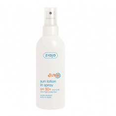 Lotiune spray rezistenta la apa SPF 50, 170 ml, Ziaja