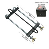 Kit universal fixare baterie auto 225 mm cu prindere sigura