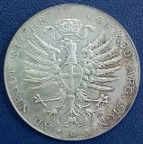 (S) MONEDA DIN ARGINT ITALIA - TALER ITALIAN PENTRU ERITREEA - TALERRO ITALICUM 1918, REBATERE, MARCAJ ARGINT 800