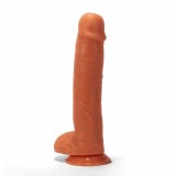 Dildo gigantic cu testicule si ventuza de fixare X-MEN Dylan&#039;s Cock 32cm x 6cm