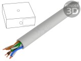 Cablu U/UTP Cat 5e Cu Gri