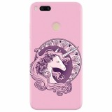 Husa silicon pentru Xiaomi Mi A1, Purple Unicorn