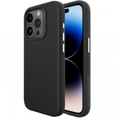 Husa pentru Apple iPhone 13 Pro, Vmax, Triangle, Neagra foto