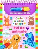 Pui de animale. Stiloul magic cu apa, Flamingo Gd