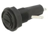 Soclu Sigurante Cilindrice 5mm 10A Montare Panou BK2-HTC-607M 250V AC Poliamida 66