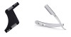 Set profesional pieptene / sablon contur barba &amp; mustata + Brici profesional pentru barbierit si ras capilar,