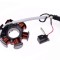 Stator 6 bobine, 6 fire, Piaggio Gilera 50cc, 2T Cod Produs: MX_NEW AI22511B