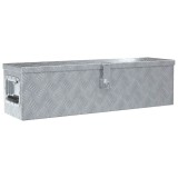 Cumpara ieftin Cutie din aluminiu, 80,5 x 22 x 22 cm, argintiu