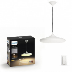 Lampa suspendata Philips Hue Cher, LED integrat, IP20, 39W, 2200-6500K, 3000 lumeni, 220-240V foto