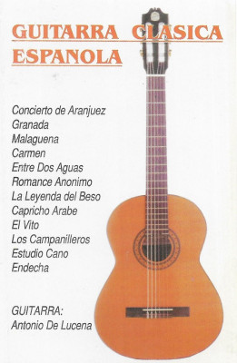 Caseta Antonio De Lucena &amp;lrm;&amp;ndash; Guitarra Clasica Espanola foto