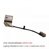 Cablu video LVDS Laptop, HP, Envy 13-BA, 13T-BA, 13-BA0010NA, TPN-C145, DC02C00NS00, GPC30 EDP FHD Cable, 30 pini