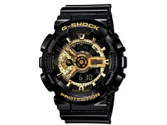 CEAS SPORT CASIO G-SHOCK GA-110 BLACK&amp;amp;GOLD-NOU2019-BACKLIGHT-CALITATE PESTE PRET foto