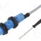 Senzor capacitiv, IP68, cablu 2m, 200mA, SICK - CM18-12NPP-EW1