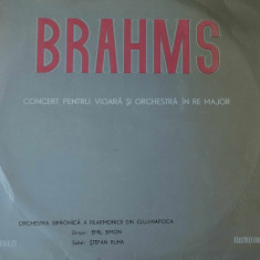 AMS - BRAHMS - CONCERT VIOARA ORCHESTRA IN RE MAJOR OP.77 (DISC VINIL, LP)